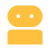 robot_2_100dp_FFBF3F_FILL1_wght400_GRAD200_opsz48